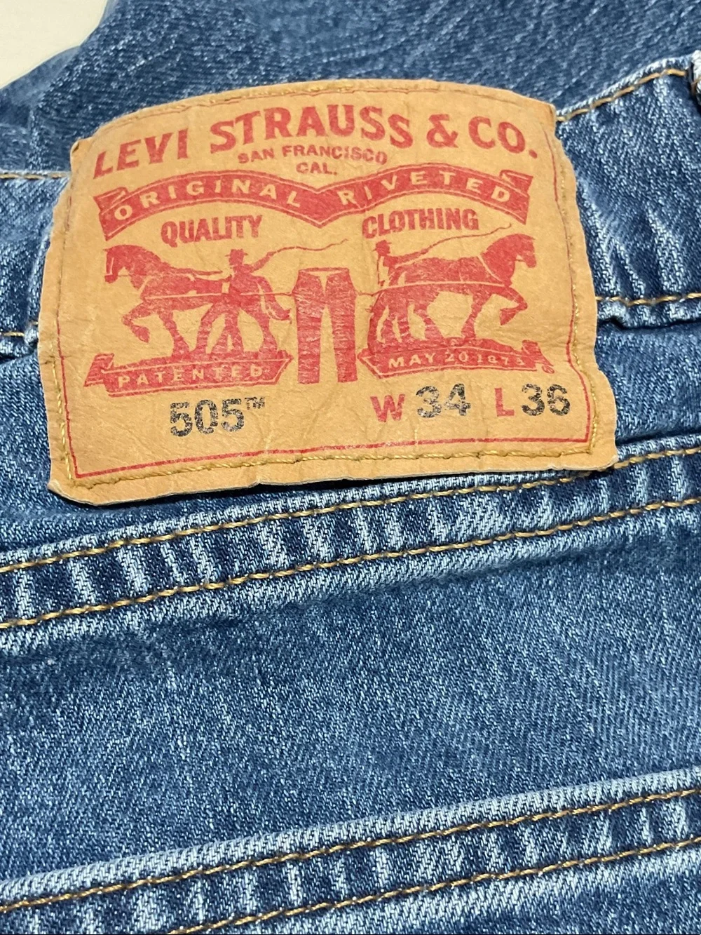 Levi's Men's Straight-Leg Jeans 34x36